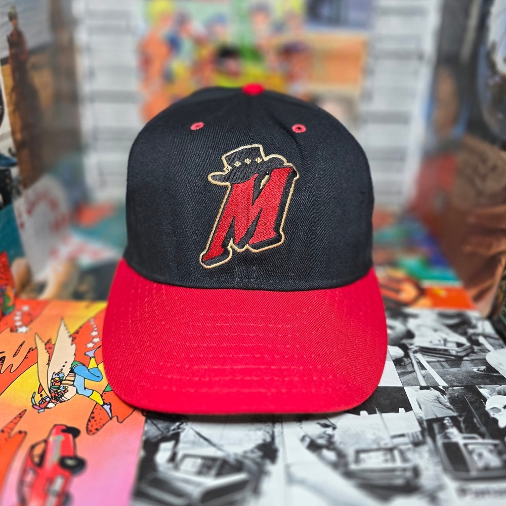 Florida Marlins 90s Marlboro Style Wool Two-Tone Vintage MLB Hat 6⁷/⁸